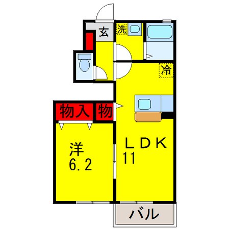 五井駅 徒歩17分 1階の物件間取画像